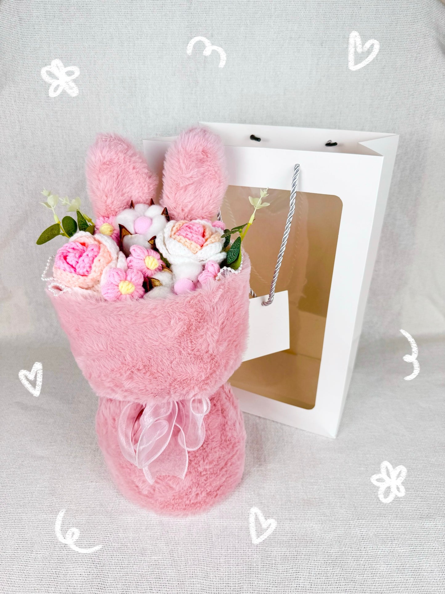 Blush Bunny Bouquet